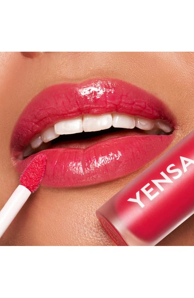 Shop Yensa Luxe Lip Oil In Power Pink