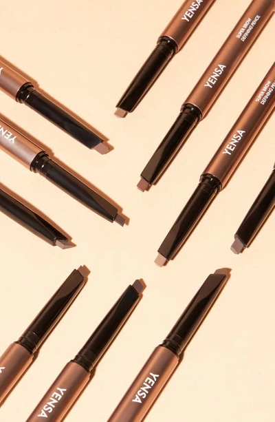 Shop Yensa Super Brow Defining Pencil In Soft Black