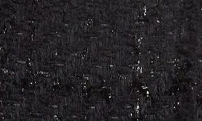 Shop Jason Wu Collection Metallic Tweed Dress In Black