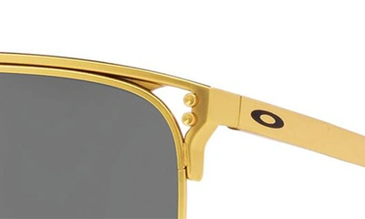 Shop Oakley Holbrook 57mm Prizm® Polarized Square Sunglasses In Gold
