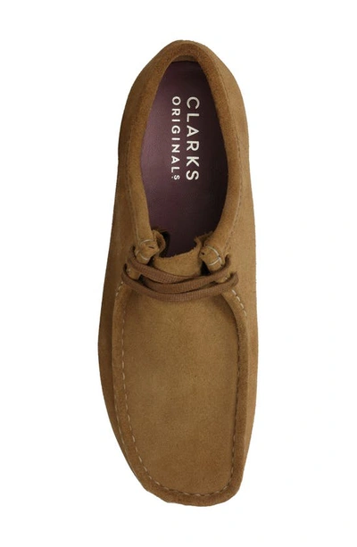 Shop Clarks 'wallabee' Moc Toe Derby In Cola