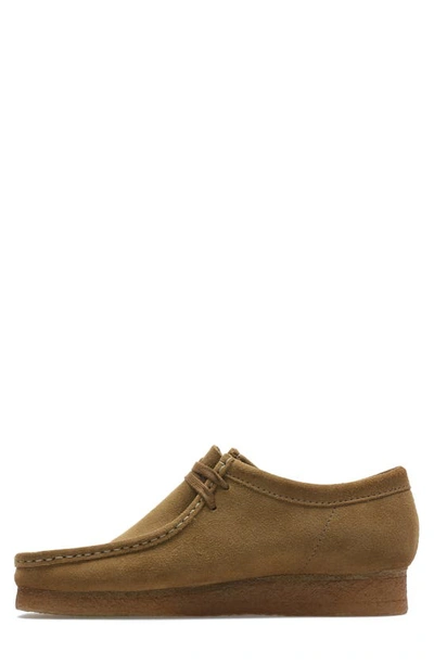 Shop Clarks 'wallabee' Moc Toe Derby In Cola