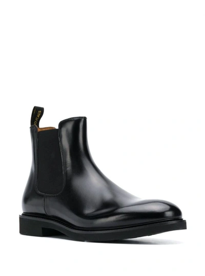 Shop Doucal's Chelsea Boot (gm) In Black