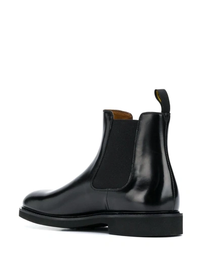 Shop Doucal's Chelsea Boot (gm) In Black