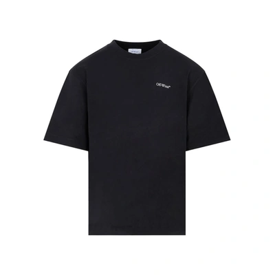 Shop Off-white Lunar Arrow Skate T-shirt Tshirt In Black