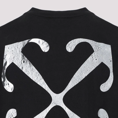 Shop Off-white Lunar Arrow Skate T-shirt Tshirt In Black