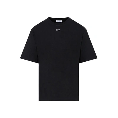 Shop Off-white Stamp Skate T-shirt Tshirt In Black