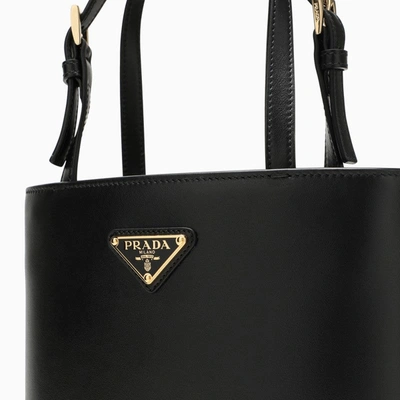 Shop Prada Black Leather Handbag Women