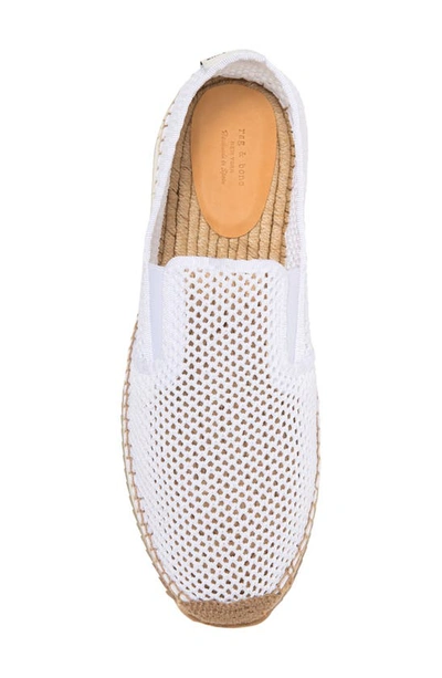 Rag & Bone Retro Espadrille Runner Slip-on Sneaker In White