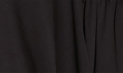Shop Nordstrom Rack Classic Satin Pajama 2-piece Set In Black