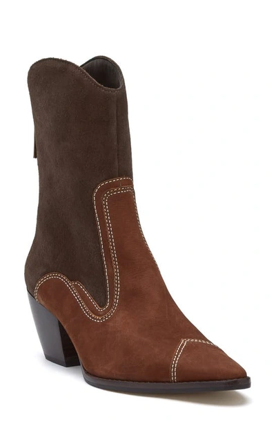 Shop Matisse Carina Western Boot In Choco