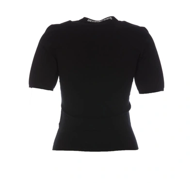 Shop Alexander Wang T-shirts And Polos In Black