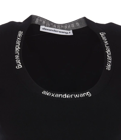 Shop Alexander Wang T-shirts And Polos In Black