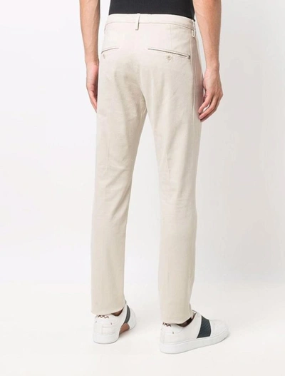 Shop Dondup Trousers In Lievito