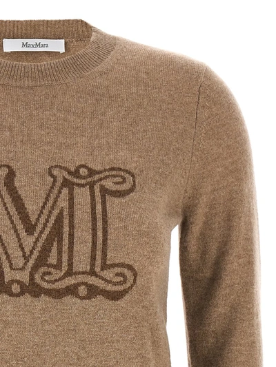 Shop Max Mara 'pamir' Sweater In Beige