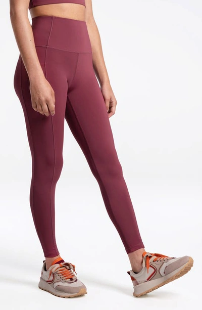 Shop Lole Step Up Ankle Leggings In Thistle