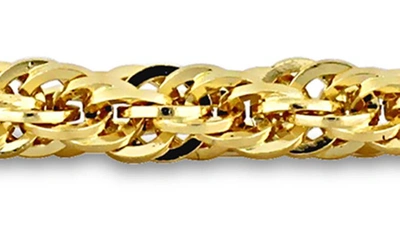 Shop Delmar Infinity Rope Chain Bracelet In Gold