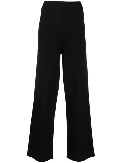 Shop Seventy Wide-leg Trousers In Black