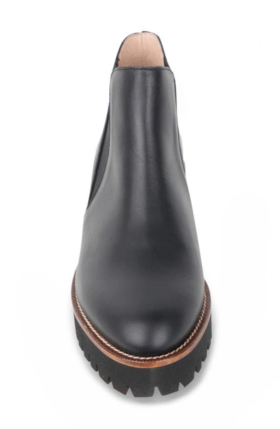Shop Patricia Green Randall Lug Sole Chelsea Boot In Black