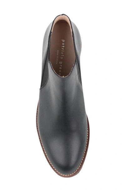 Patricia Green Randall Lug Sole Chelsea Boot In Black