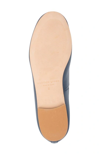 Patricia Green Bow Ballet Flat In Navy