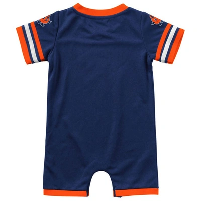 Shop Colosseum Infant  Navy Syracuse Orange Bumpo Football Romper