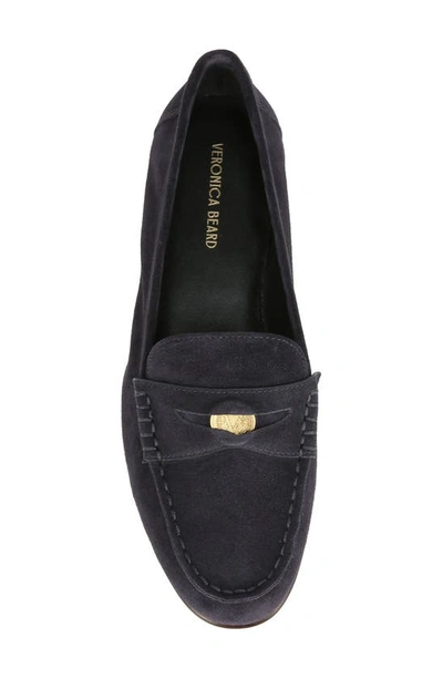 Shop Veronica Beard Penny Loafer In Eclipse