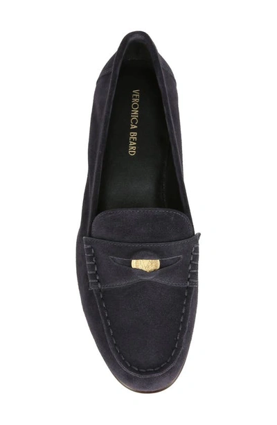 Veronica Beard Penny Loafer In Eclipse