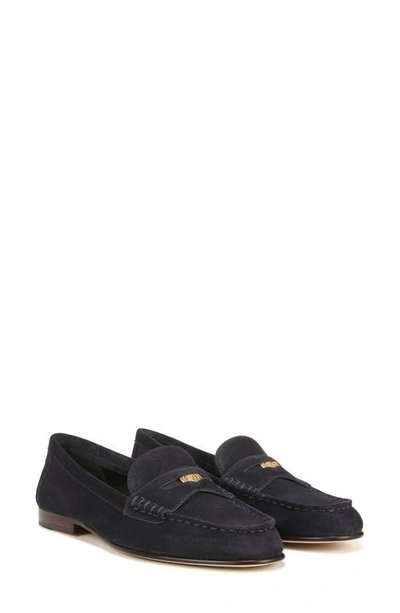 Veronica Beard Penny Loafer In Eclipse