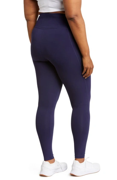 Zella Live In High Waist Leggings In Navy Evening