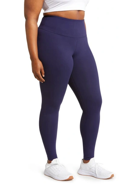 Zella Live In High Waist Leggings In Navy Evening