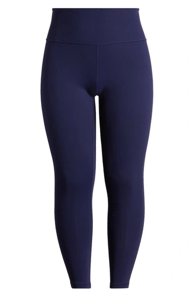 Zella Live In High Waist Leggings In Navy Evening