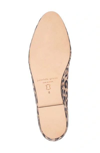 Shop Patricia Green Palm Beach Scalloped Ballet Flat In Leopard