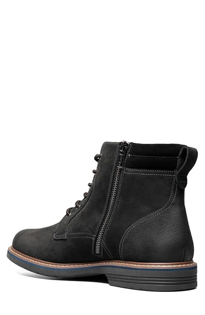 Florsheim Norwalk Plain Toe Lace-up Boot In Black