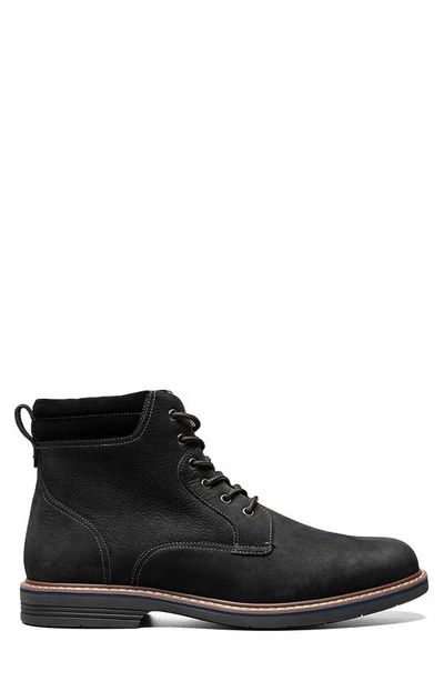Florsheim Norwalk Plain Toe Lace-up Boot In Black