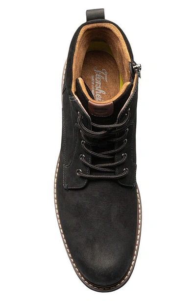 Florsheim Norwalk Plain Toe Lace-up Boot In Black