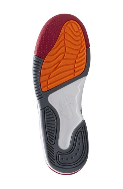 Shop Jordan Max Aura 5 Sneaker In White/ Vivid Orange/ Red