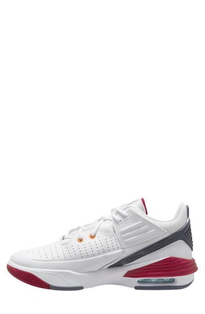Shop Jordan Max Aura 5 Sneaker In White/ Vivid Orange/ Red