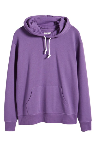 Shop Bp. Fleece Hoodie In Purple Picasso