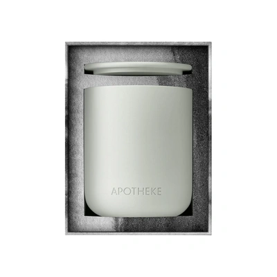 Apotheke Charcoal 2-wick Ceramic Scented Candle In Default Title