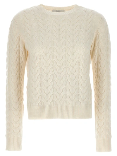 Shop Max Mara 'odessa' Sweater In White