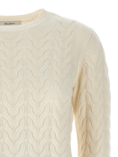 Shop Max Mara 'odessa' Sweater In White