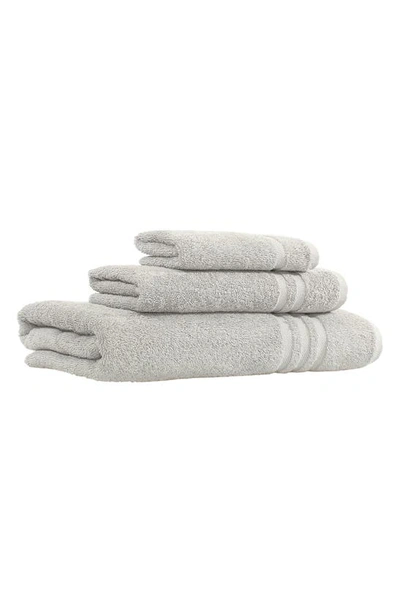 Linum Home Textiles Denzi Turkish Cotton 3-piece Towel Set In Grey