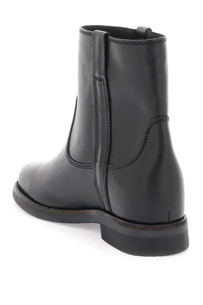 Shop Isabel Marant 'susee' Ankle Boots In Black