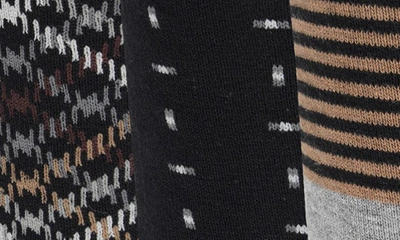 Shop Original Penguin Gerwig Stripe Essential Crew Socks In Black