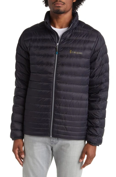 Cotopaxi Fuego Water Resistant 800 Fill Power Down Jacket In Bkoak