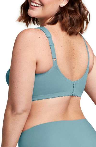 Glamorise Women's Full Figure Plus Size Magiclift Original Wirefree Support Bra 1000 In Glacier