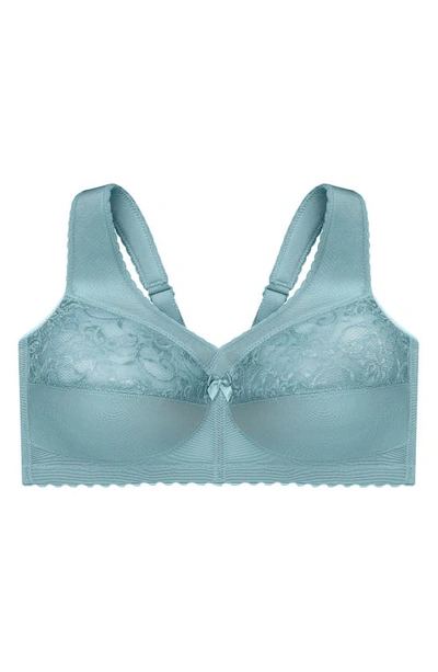 Glamorise Women's Full Figure Plus Size Magiclift Original Wirefree Support Bra 1000 In Glacier