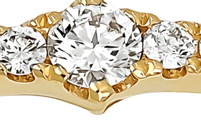 Bony Levy Liora Stackable Diamond Ring In 18ky Yellow Gold