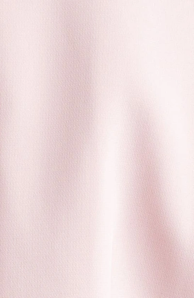 Shop Cinq À Sept Keeves Cascading Lace Trim Blazer In Rosy Quartz